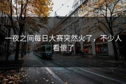 一夜之间每日大赛突然火了，不少人看傻了